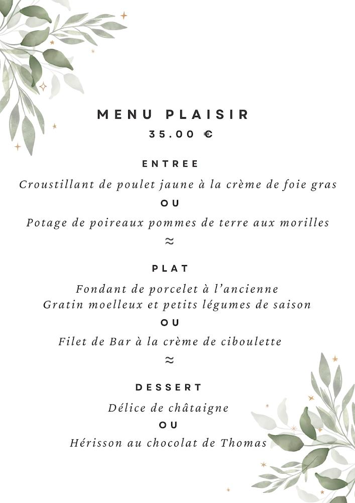 LES CALMOSIENS - Menu Image 1