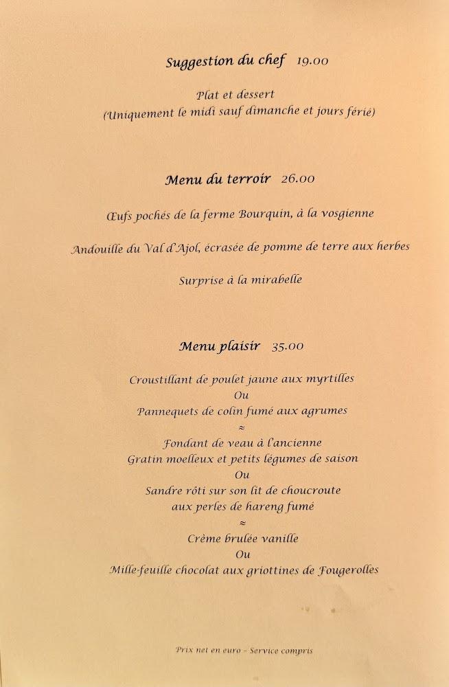 LES CALMOSIENS - Menu Image 2